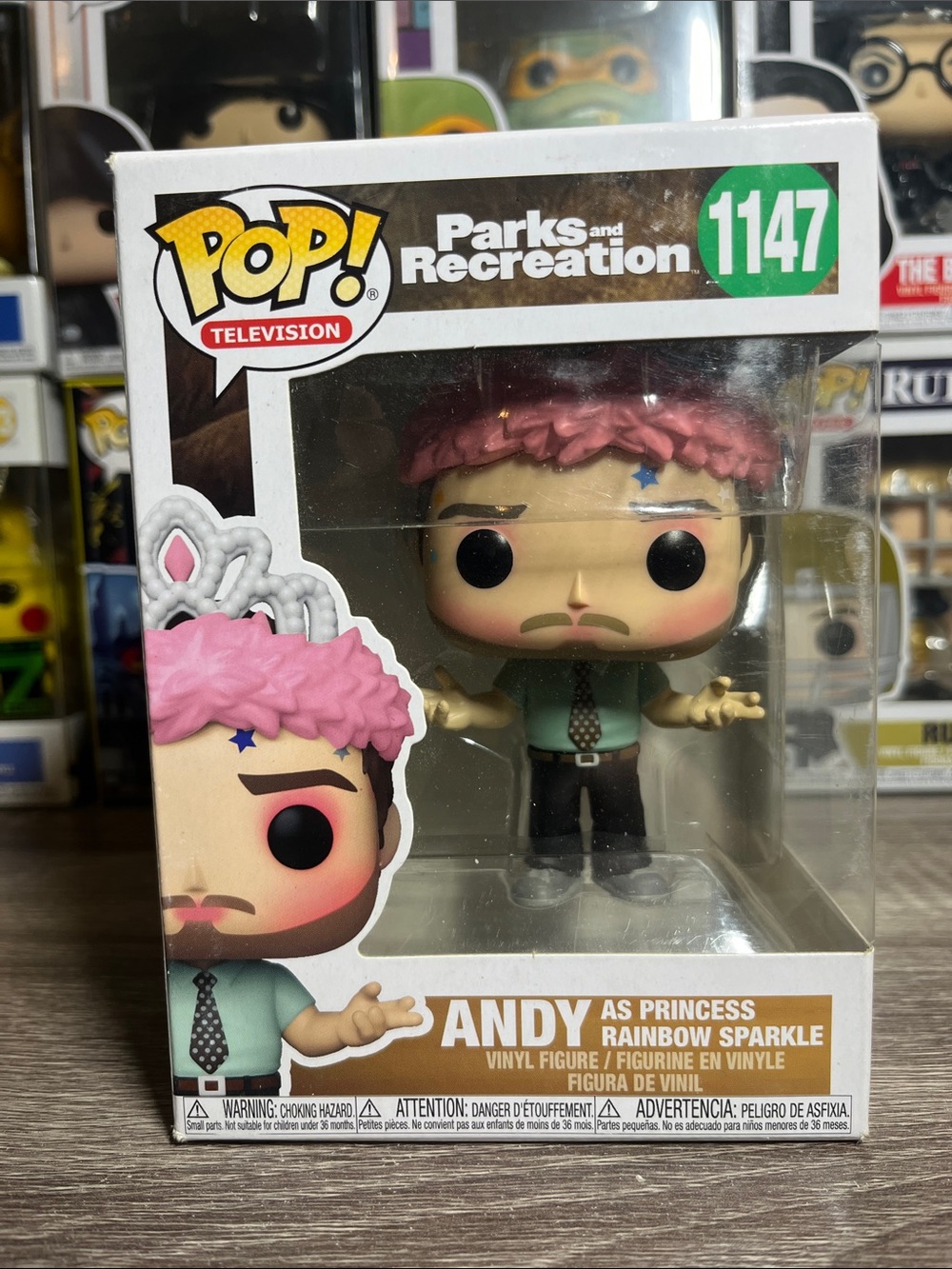 Andy as Princess Rainbow Sparkle Funko Pop
